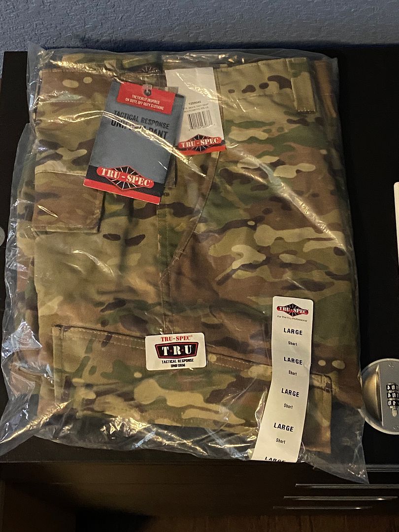 WTS Tru Spec Tactical Response Uniform Pants Multicam Large Short