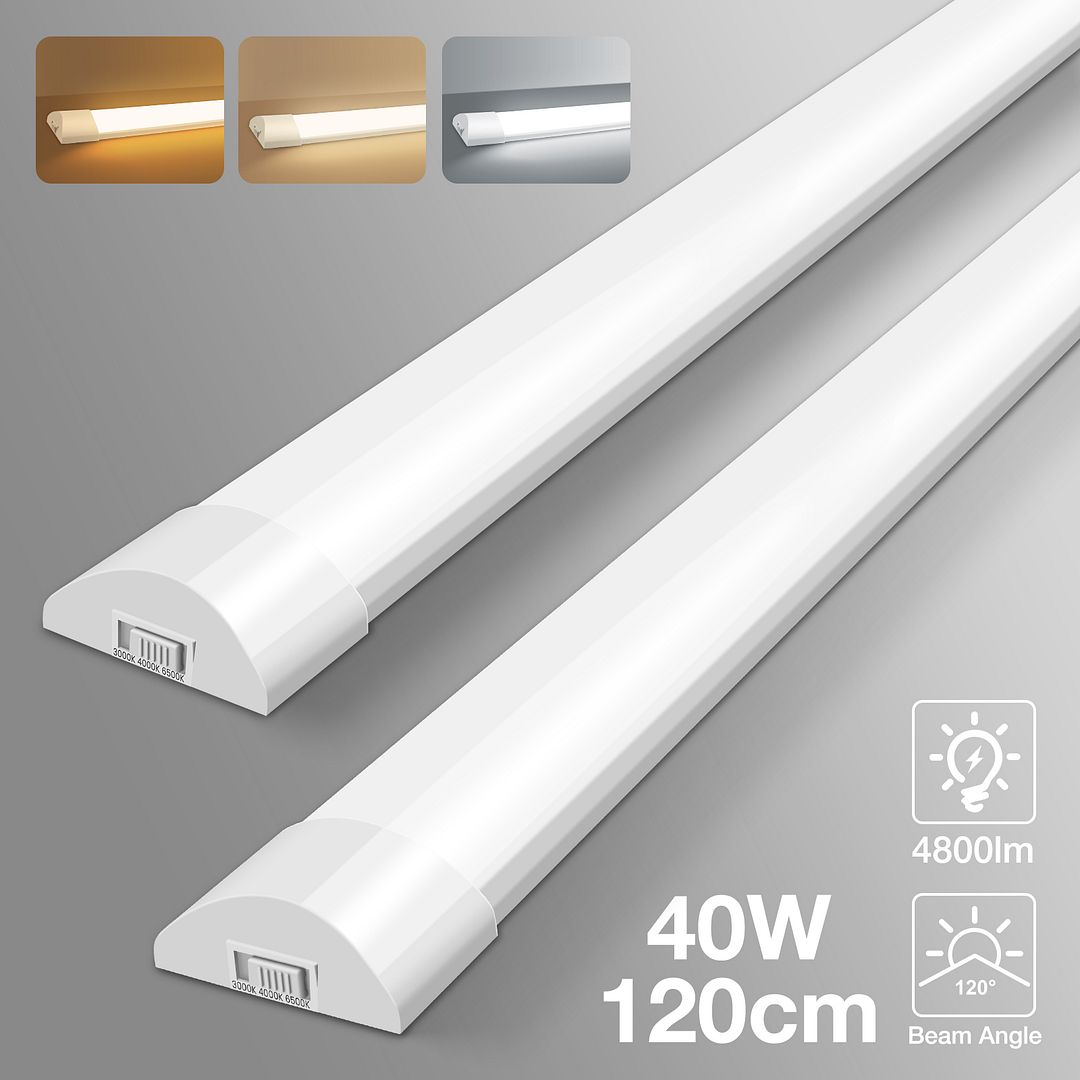 Feuchtraumleuchte Led 150 Cm 2 Flammig LED RÖHRE FEUCHTRAUMLEUCHTE Werkstatt Garage Lampe Deckenleuchte Lamp Led Leuchte 120cm
