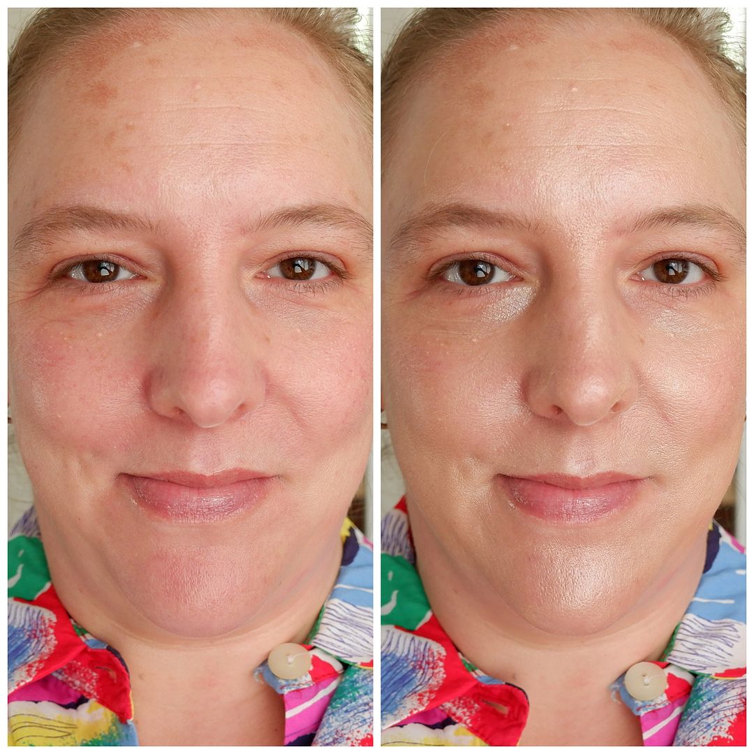 kosas glow iv glowy primer vitamin infused skin enhancer review swatch makeup look application dry skin sensitive skin