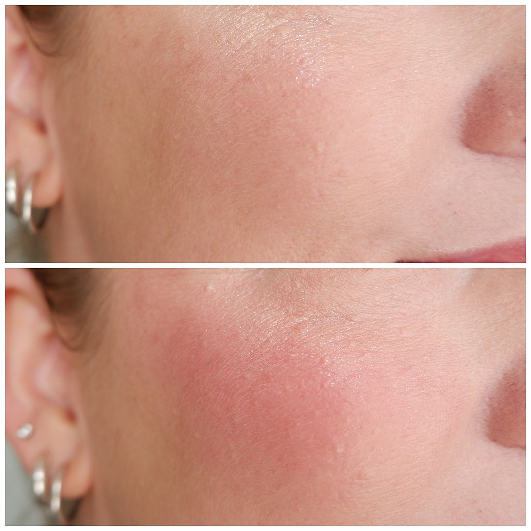 em cosmetics pillow plush blush tickled review swatch makeup look application fair skin