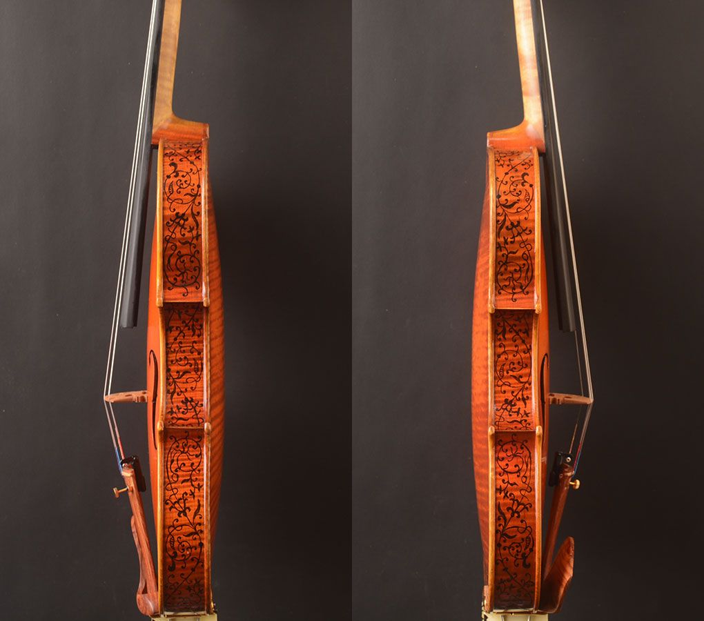 Let's make a violin!◆Stradivari Hellier◆ Best model! Antonio Stradivari 