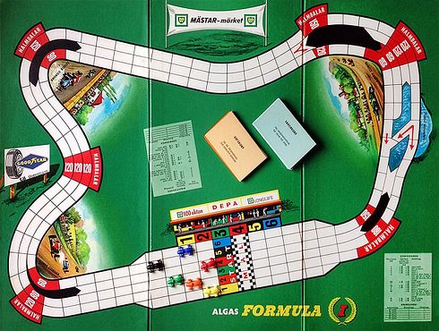 Waddington's Circuits - Historical print edition variations | Formula 1