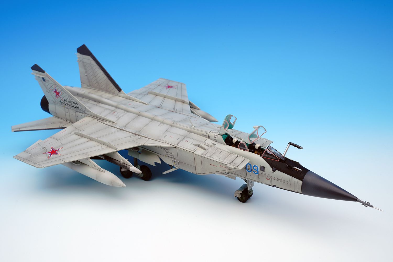 Calibre Wings MiG-31DZ Foxhound-B Blue 09 CA723101 - DA.C