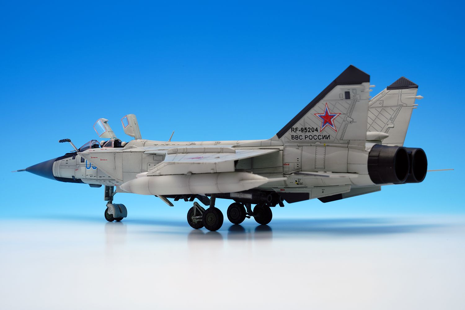 Calibre Wings MiG-31DZ Foxhound-B Blue 09 CA723101 - DA.C