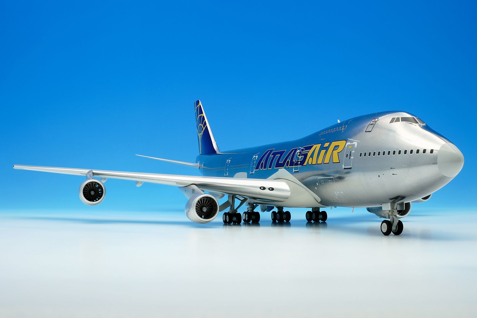 1/200ジェミ二ATLAS AIR 747-Fモデル 1/200スケール Boeing 747-8F