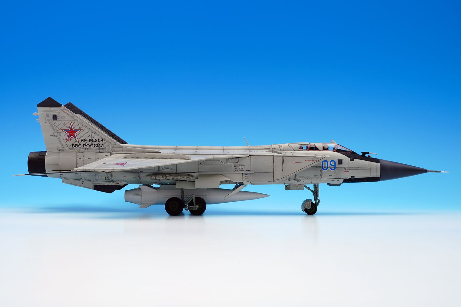 Calibre Wings MiG-31DZ Foxhound-B Blue 09 CA723101 - DA.C