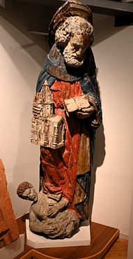 St Peter trampling the Devil, 1500