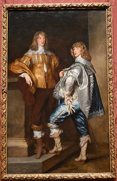 van Dyck - Lord John Stuart and his brother Lord Bernard Stuart, 1638 ... Both died for the Royalist cause