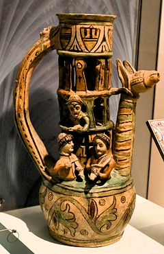 Exeter Puzzle Jug, 1300