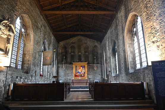The Lady Chapel - supposed to be where the Virgin Mary visited the Bishop in the 12th Century (1)