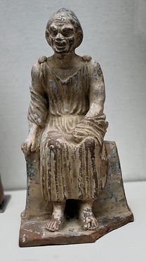 Grotesque human figure 500BC