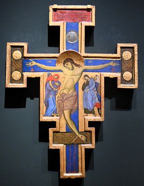 Master of Saint Francis - Crucifix, 1265