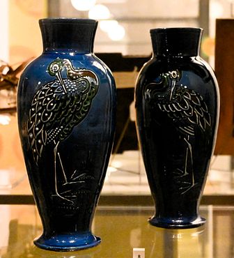 Earthenware Vases, Barnstaple, 1910