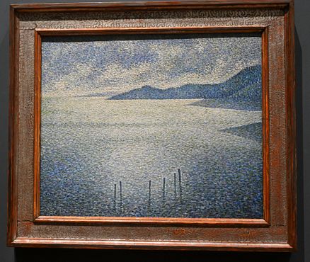 George Seurat - Le Bec du Hoc, Grandcamp, 1885