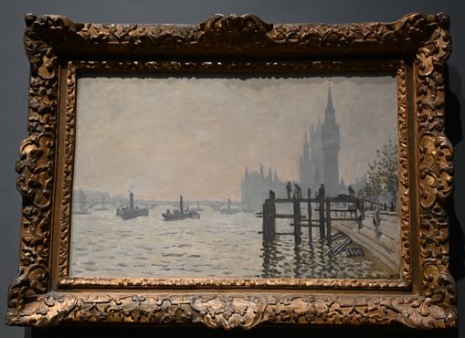 Monet - The Thames below Westminster, 1871