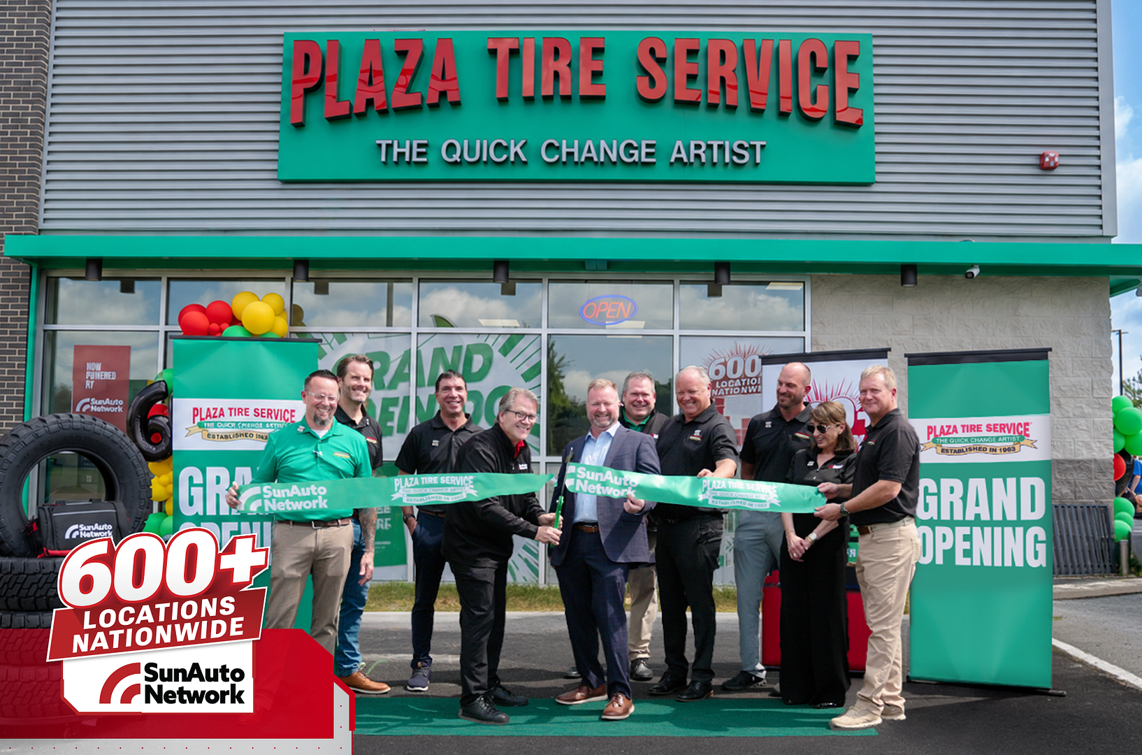 Sun Auto Tire & Service 600th store milestone
