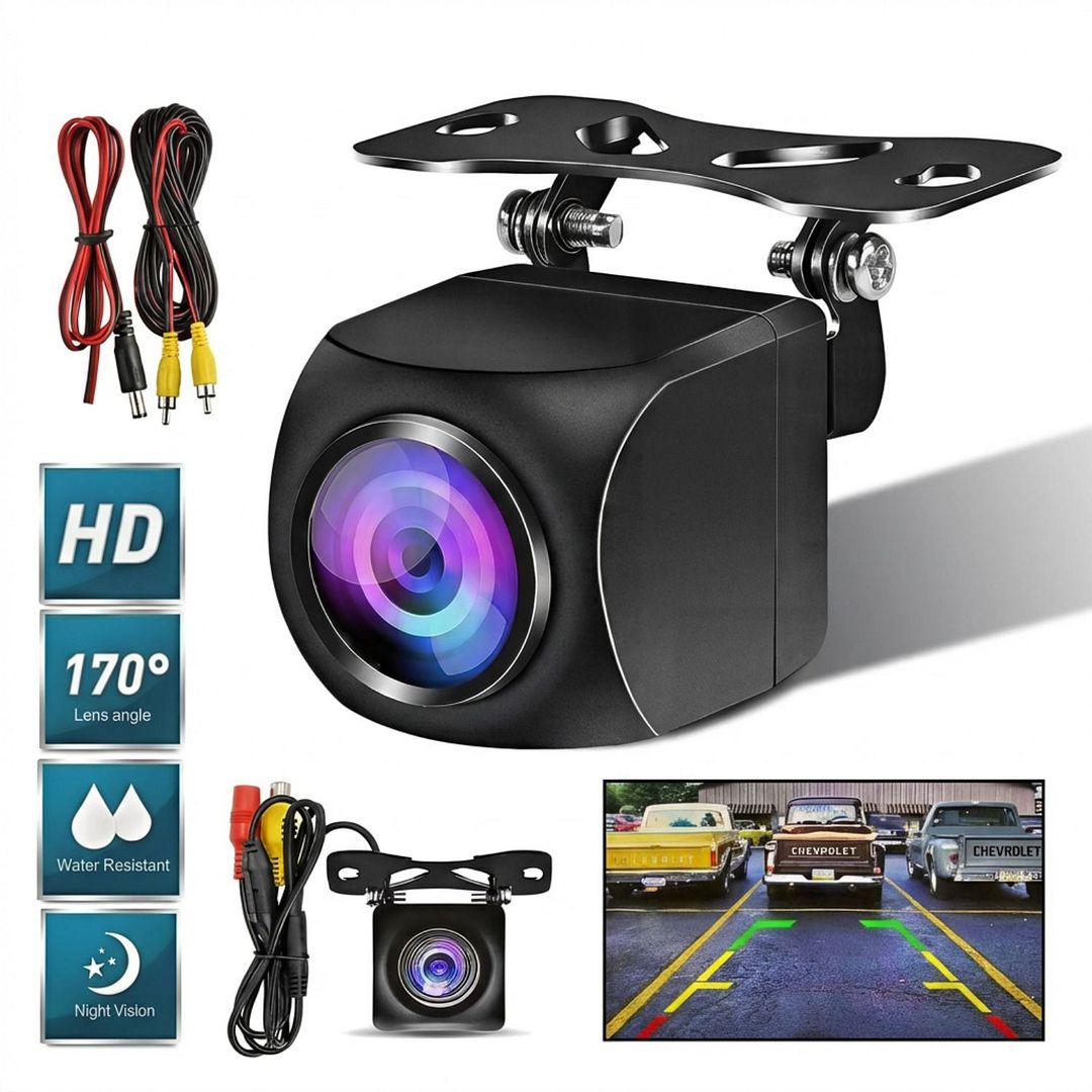 Elebest Rückfahrkamera 170° Weitwinkel IP68