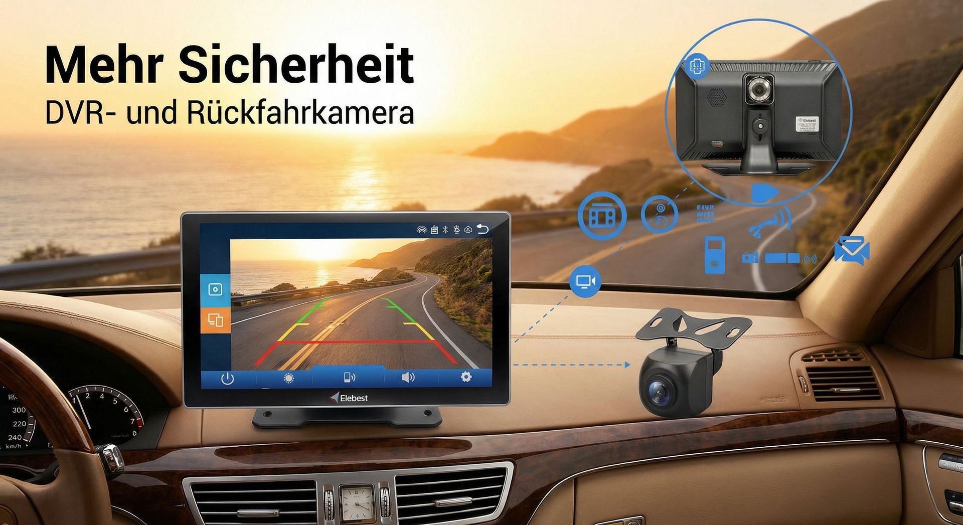 Elebest CarPlay 1090