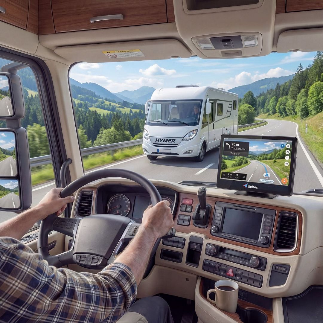 Elebest 90 Camper – 2-in-1 Wohnmobil- & PKW-Navi
