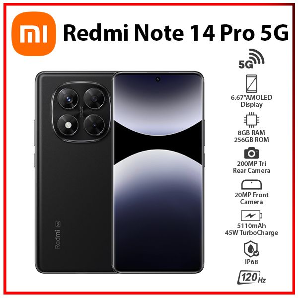 Xiaomi Redmi Note 14 Pro+ 5G 本体 Redmi Note 14 Pro+ 5G (Global)【スペック】価格や発売日