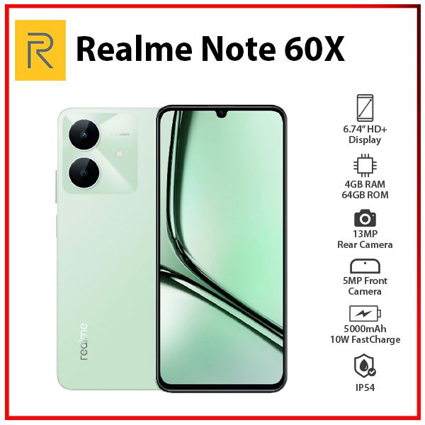 新品未使用 Realme Note 60 グローバル版 4GB/128GB SIMフリー