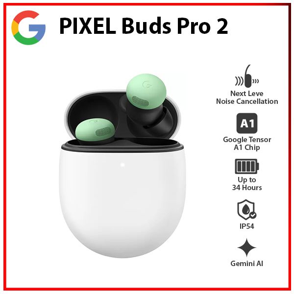 Google Pixel Buds Pro 2 WINTERGREEN Active Noise