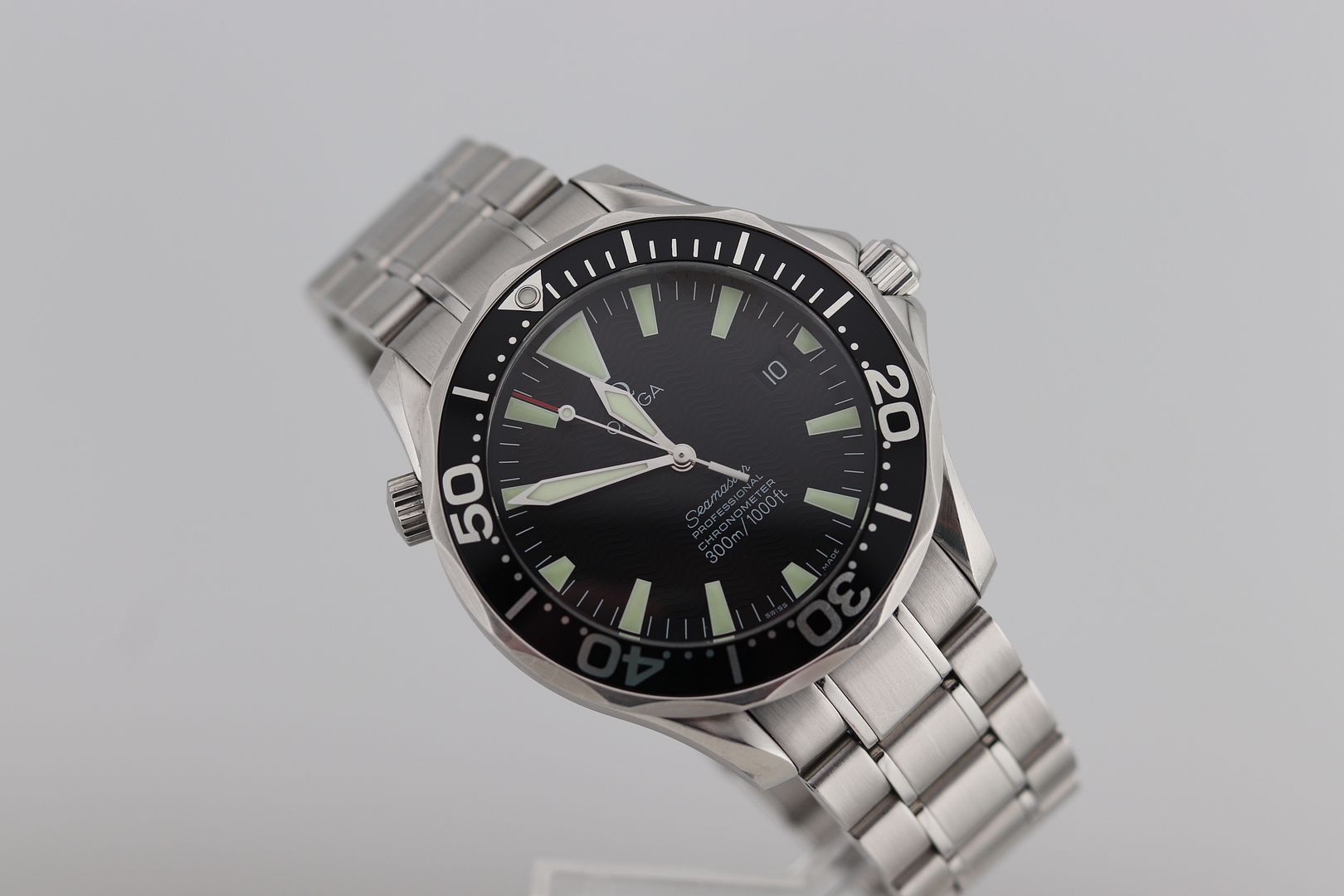Omega Seamaster Pro 300M SMP 2954.50.91 2254.50 Black Wave Dial "Peter Blake" Sword Hands 41mm Automatic - Full Set! #3621
