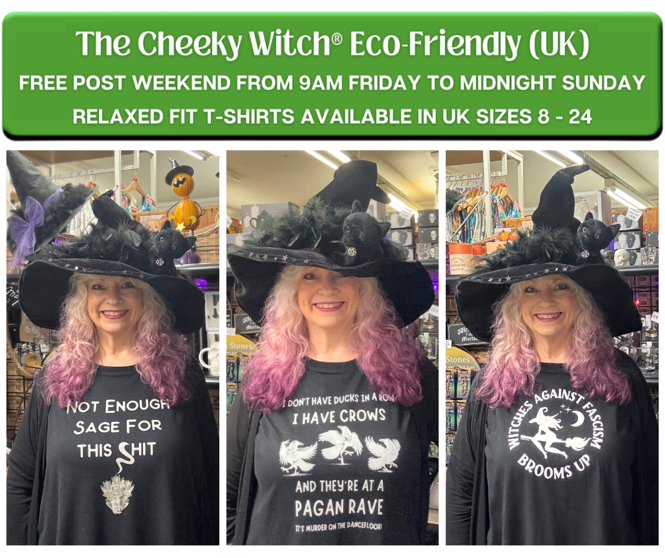 Cheeky Witch® Eco-Friendly Store Free Post Weekend. Based in the UK! UK Sizes 8 - 24.