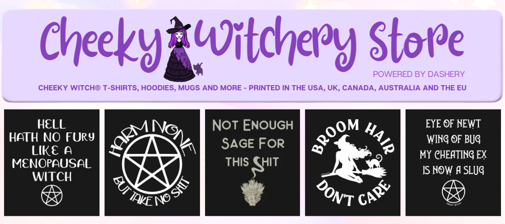Cheeky Witch® Merch Store powered by Dashery T-Shirts