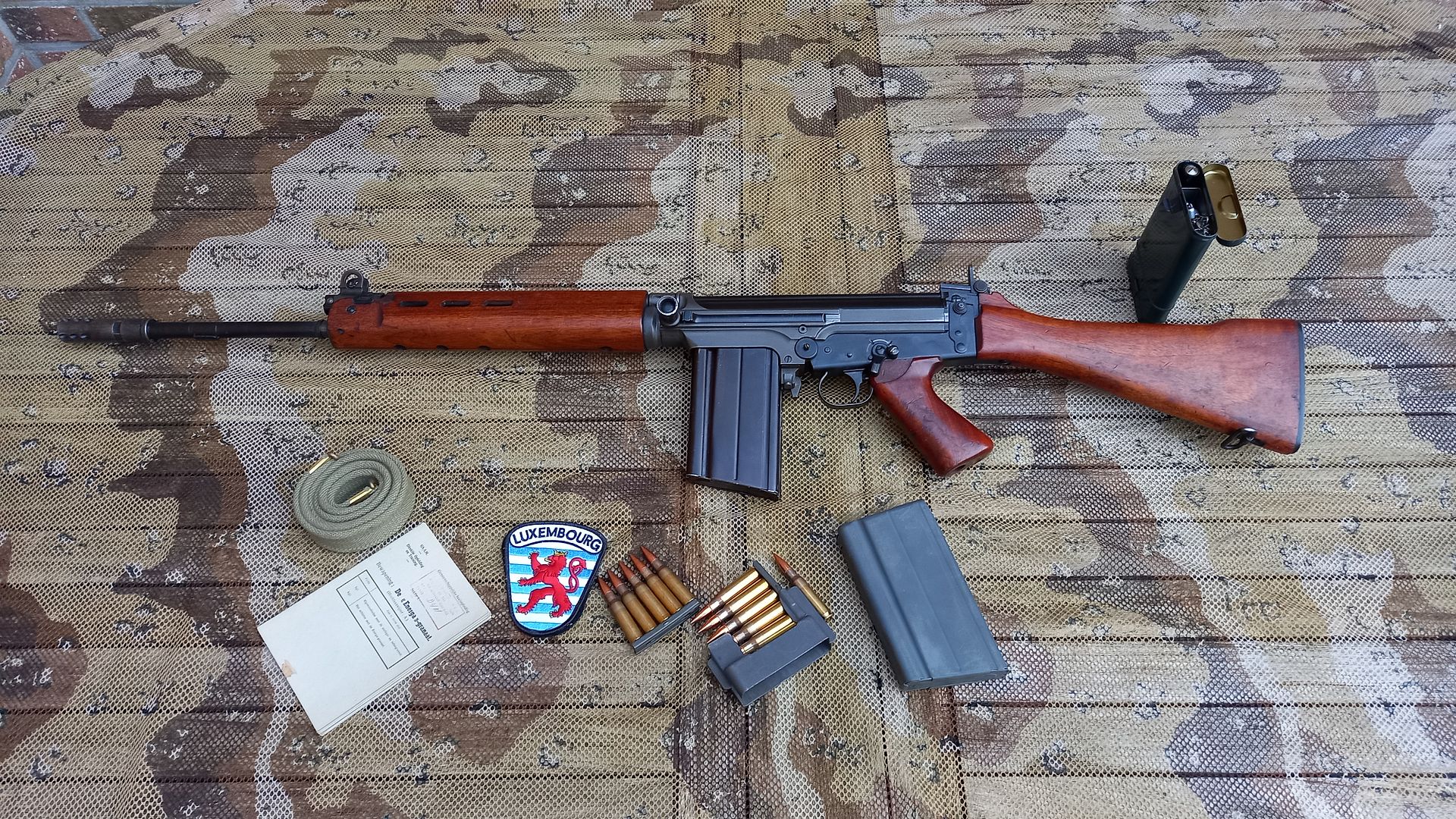 The MECAR reference collection: FAL serial E232 Luxembourg trial ...