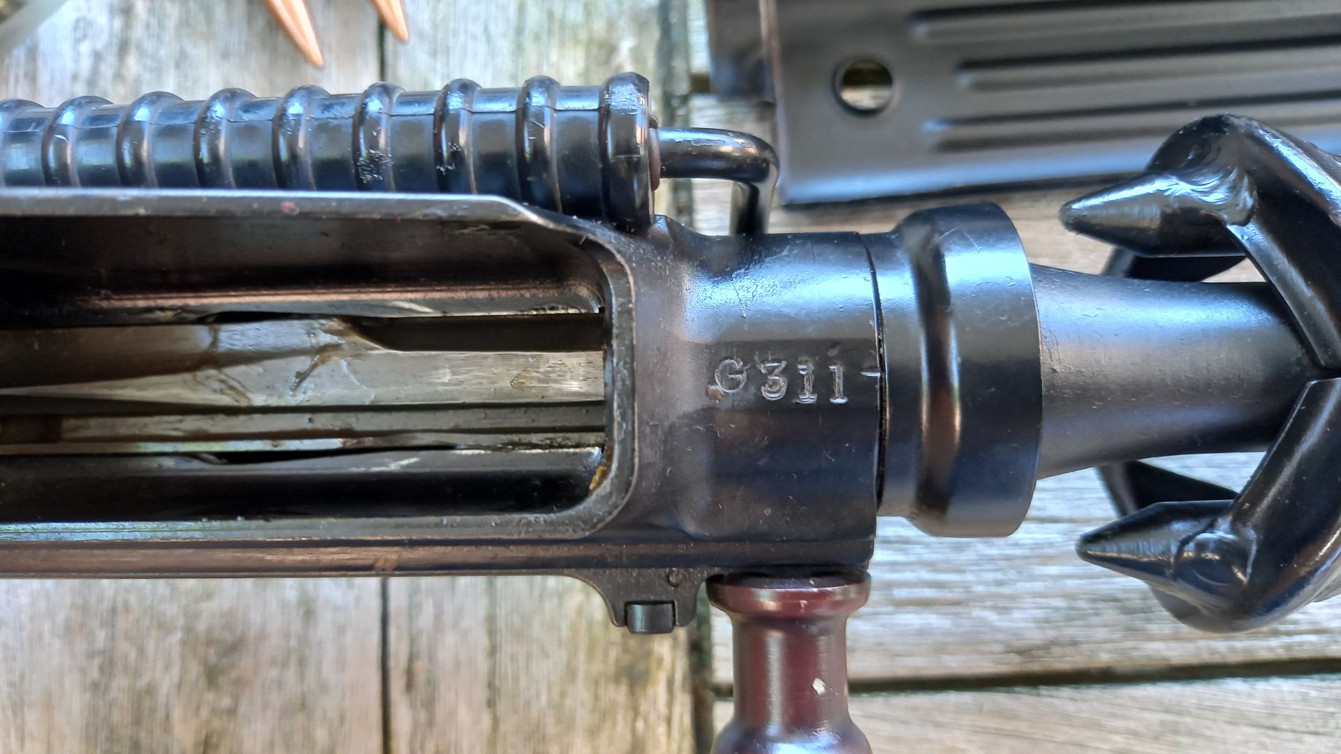 5 original FN G1's, all different, all full auto and 3 from the MECAR ...