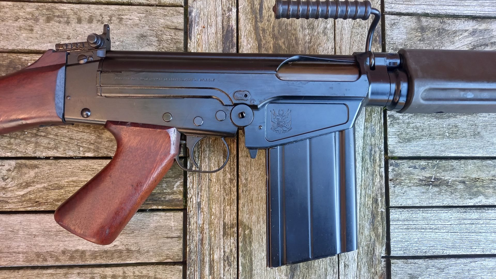 The MECAR reference collection/ FN FAL PERUVIAN contract, weird as the ...