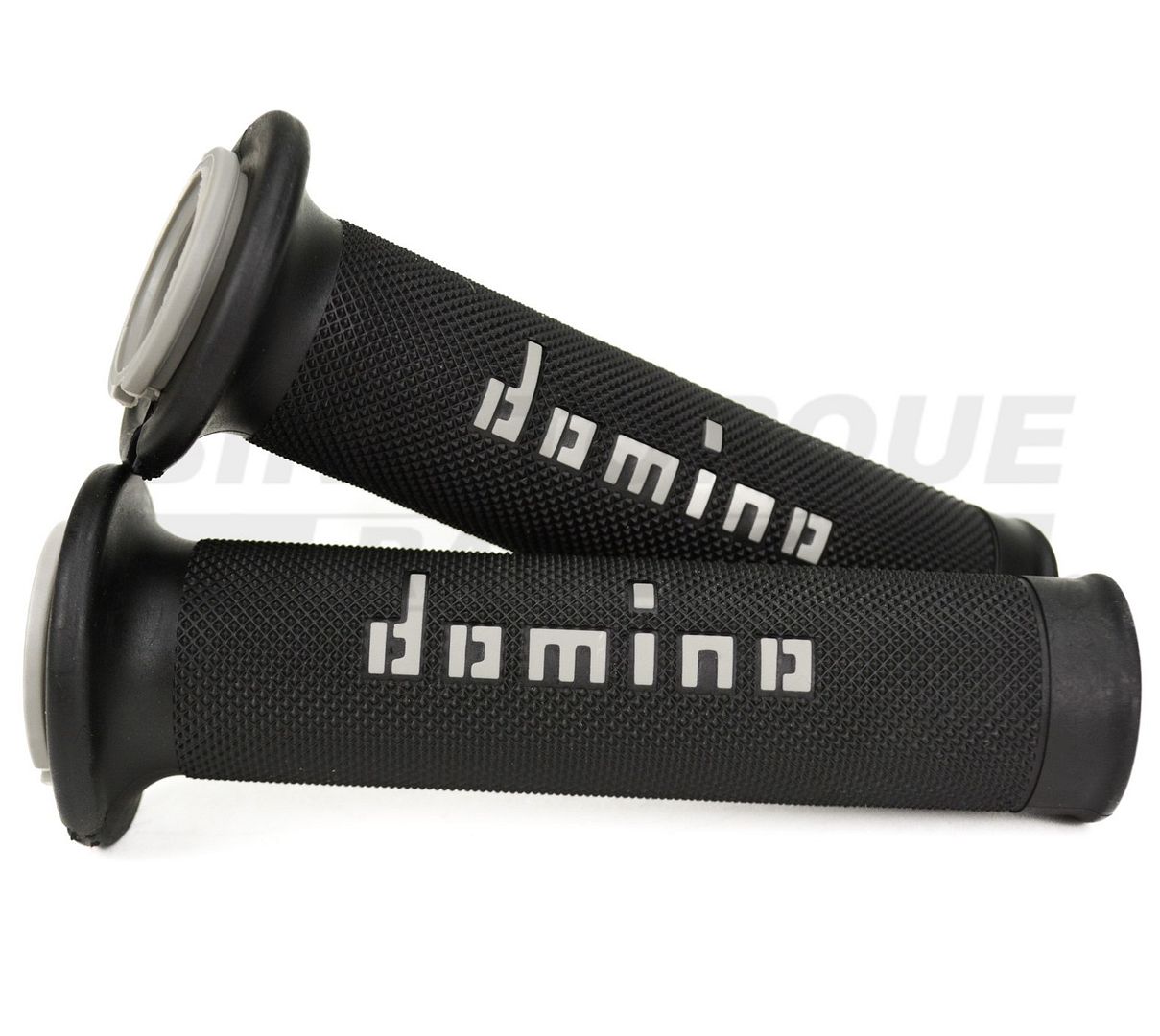 Genuine Domino 3205 Closed End Black Handlebar Grips for for