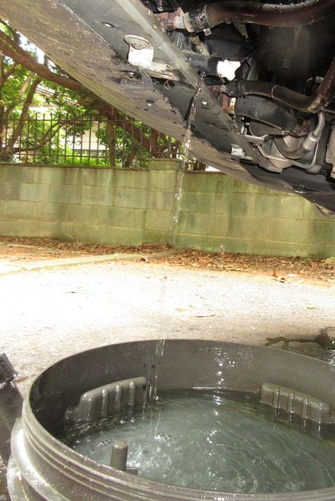 217Coolant flush and drain