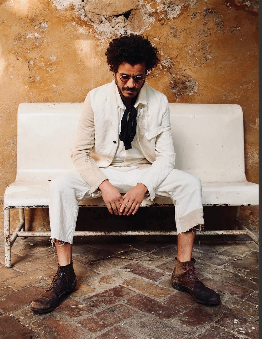  Portrait of actor Mohamed Zouaoui.