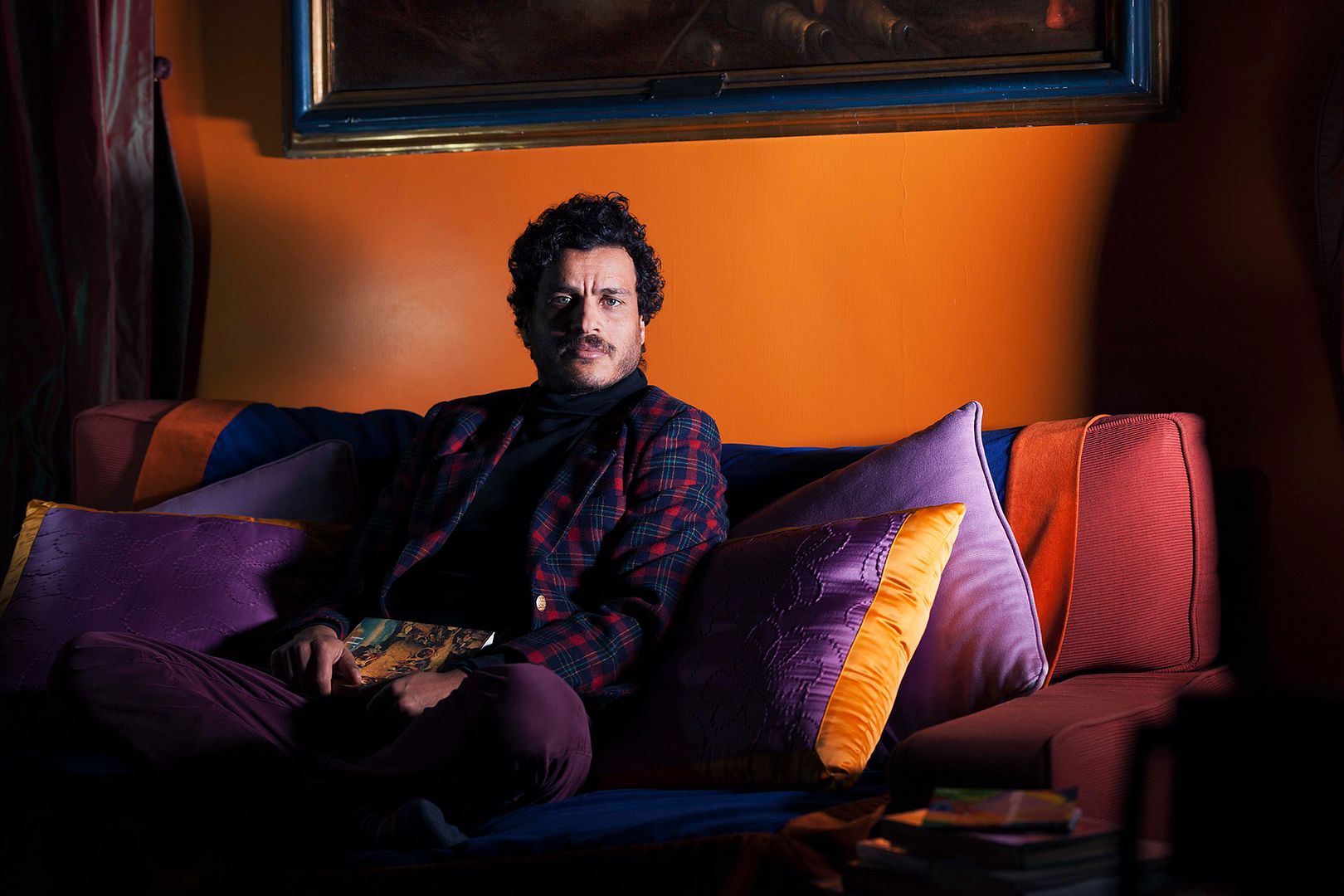 Mohamed Zouaoui on Set