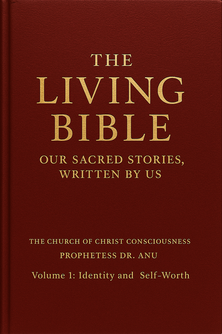 The Living Bible cover — Our Sacred Stories, Written by Us