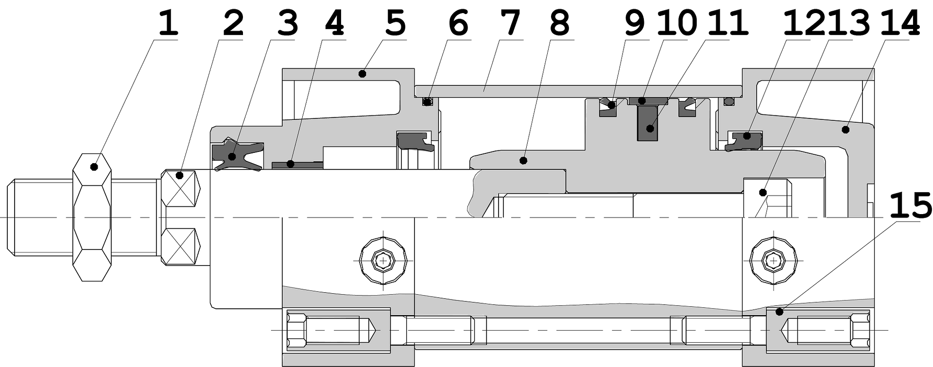 Technical Drawing of BSPP Full Bore Gas Ball Valve with Blue Butterfly Handle