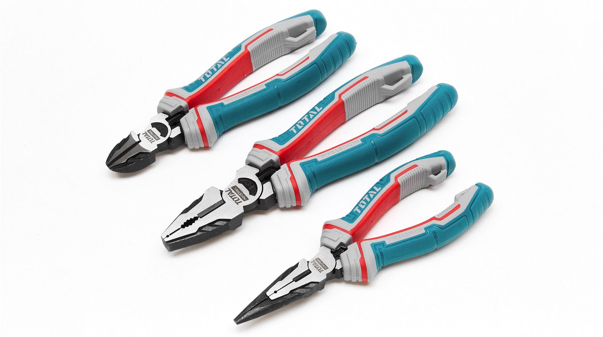 Total Tools 3 Piece High Leverage Plier Set