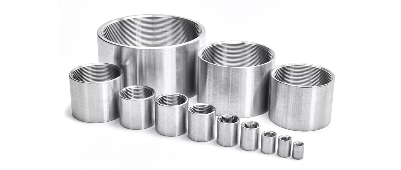BSPP Full Socket 316 Stainless Steel Pipe Fitting