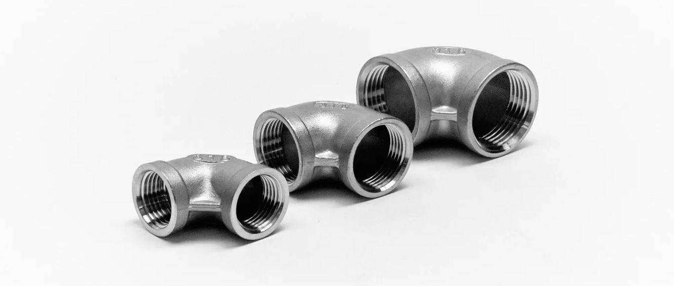 BSPP Female Elbow 90 Degree 316 Stainless Steel