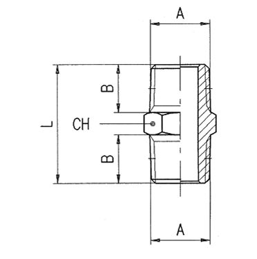 Technical Drawing of equal adapter