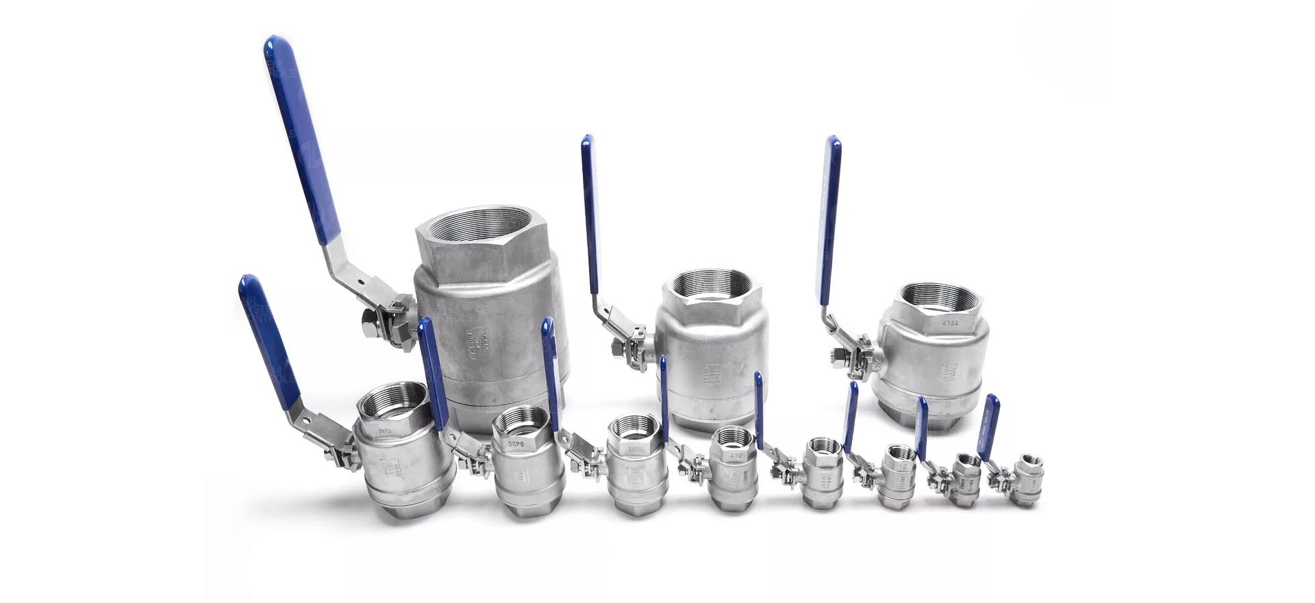 316 Stainless Steel BSPP Ball Valve Full Bore