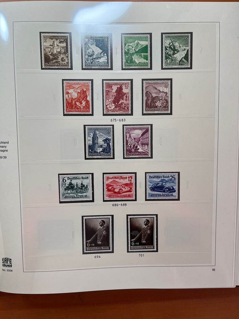 00313 Duitse Rijk postfris - 25