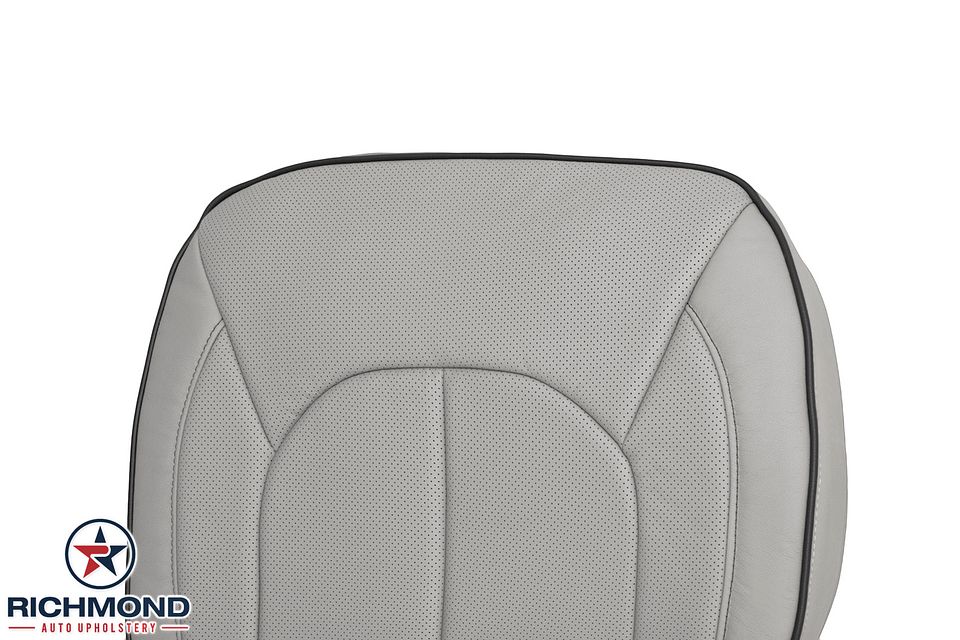 2017-2025-

Chrysler-Pacifica-Limited-Driver-Side-Bottom-Leather-Seat-Cover-Alloy-Gray-Perf-7