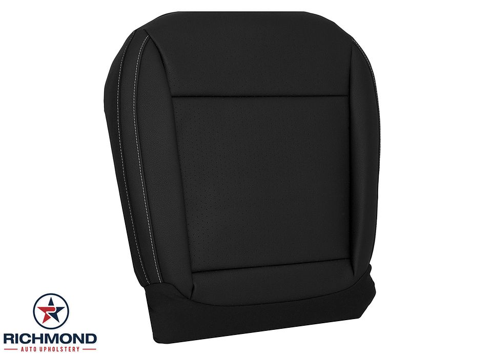 2018-2021-VW-Volkswagen-Atlas-Driver-Side-Botton-Leather-Seat-Cover-Black-2