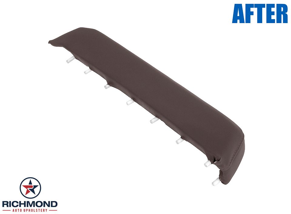 Eby-15-20-F150-17-22-Ford-F250-F350-F450-Platinum-Ed-Front-Driver-Side-Door--Genuine-Leather-Armrest-Cover-Brunello-Brown-7