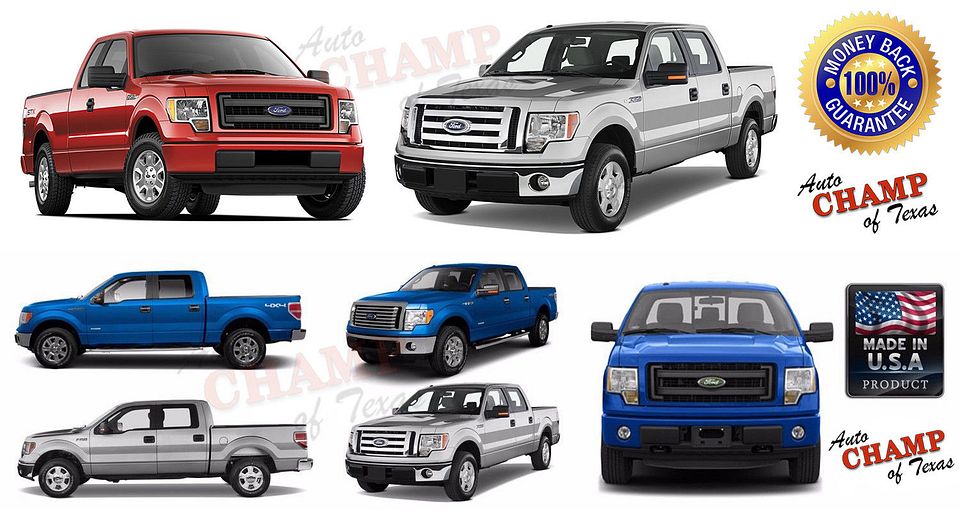 2009-2010-Ford-F150-XLT-Driver-Side-Bottom-Cloth-Gray-15