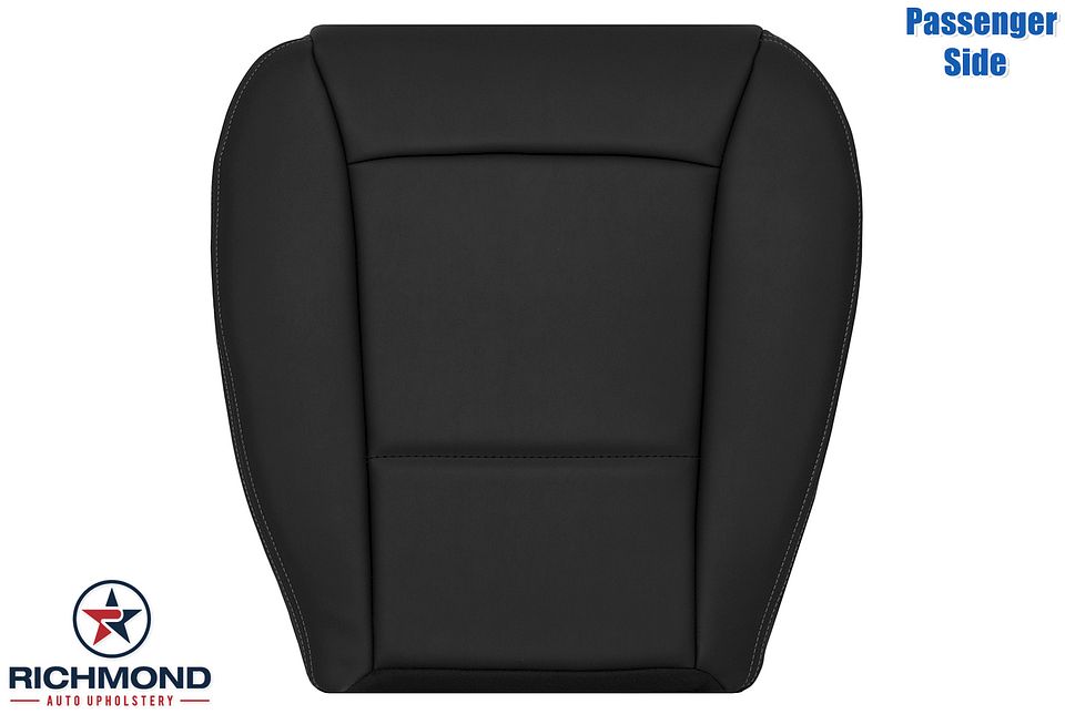 Subaru-Tribeca-06-07-08-14-Passenger-Side-Bottom-Leather-Seat-Cover-Black-1