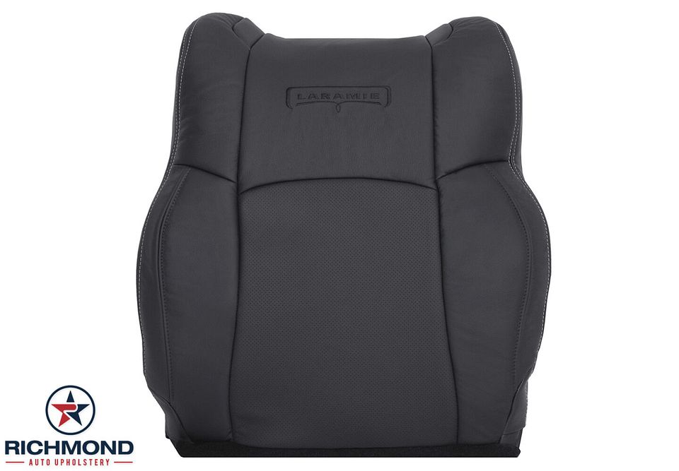 2013-2018-Dodge-Ram-Driver-Side-Lean-Back-Leather-Seat-Cover-Black-Perf-1